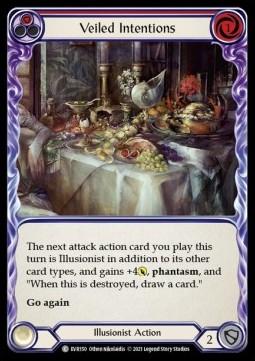 Veiled Intentions (Red) (Rainbow Foil)
