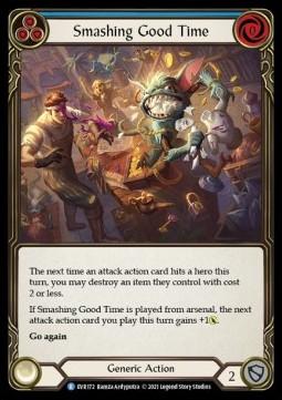 Smashing Good Time (Blue) (Rainbow Foil)