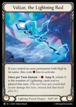 Volzar, the Lightning Rod (Rainbow Foil)