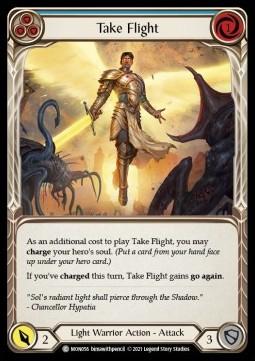 Take Flight (Blue) (Rainbow Foil)