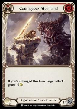 Courageous Steelhand (Red) (Rainbow Foil)