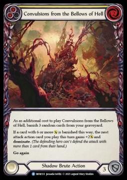 Convulsions from the Bellows of Hell (Yellow) (Rainbow Foil)