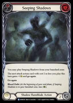 Seeping Shadows (Red) (Regular)