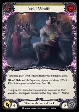 Void Wraith (Yellow) (Rainbow Foil)