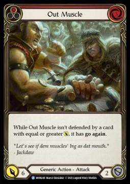 Out Muscle (Red) (Regular)