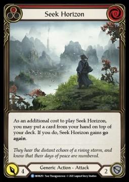 Seek Horizon (Red) (Regular)