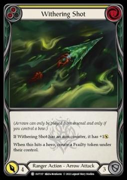 Withering Shot (Yellow) (Rainbow Foil)