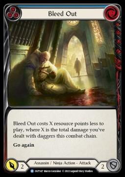 Bleed Out (Blue) (Regular)