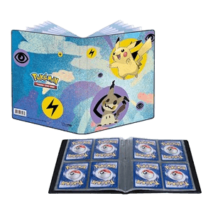 Ultra Pro Pikachu & Mimikyu 4-Pocket Binder