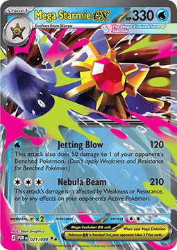 Mega Starmie ex 