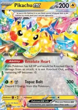 Pikachu ex 