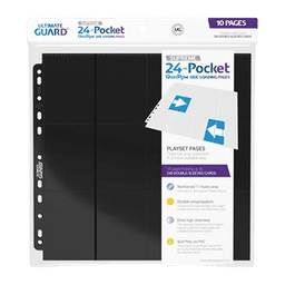 10 Ultimate Guard 24-Pocket Side-Loading QuadRow Pages