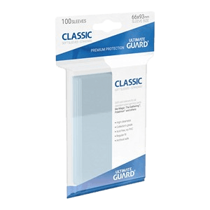 100 Ultimate Guard Classic Soft Sleeves