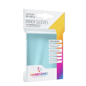 100 Gamegenic Inner Sleeves