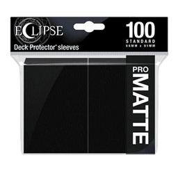 100 Ultra Pro Pro-Matte Eclipse Sleeves (Jet Black)