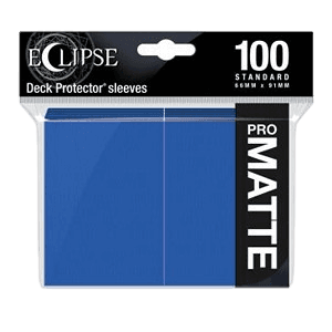 100 Ultra Pro Pro-Matte Eclipse Sleeves (Pacific Blue)