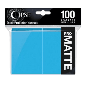 100 Ultra Pro Pro-Matte Eclipse Sleeves (Sky Blue)