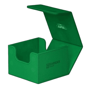 Ultimate Guard SideWinder Monocolor Deck Case 133+ (Green)