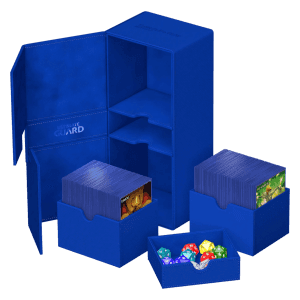 Ultimate Guard Twin Flip'n'Tray Deck Case 266+ (Blue)