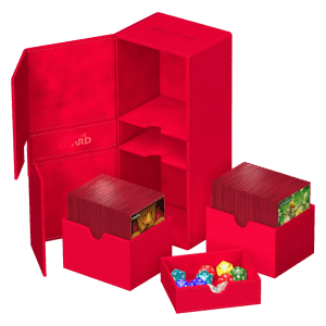 Ultimate Guard Twin Flip'n'Tray Deck Case 266+ (Red)