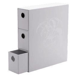 Dragon Shield Fortress Card Drawers (White)