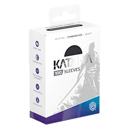 100 Ultimate Guard Katana Sleeves (Obsidian Shard)