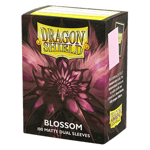 100 Dragon Shield Sleeves - Matte Dual Blossom