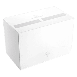 Gamegenic Double Deck Holder 200+ XL Deck Box (White)
