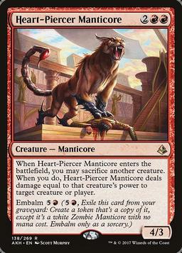 Heart-Piercer Manticore