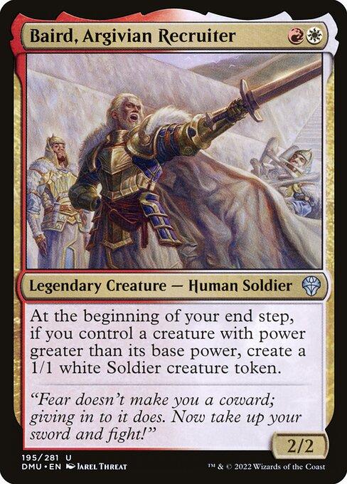 Baird, Argivian Recruiter