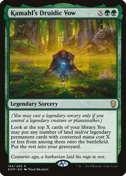 Kamahl's Druidic Vow