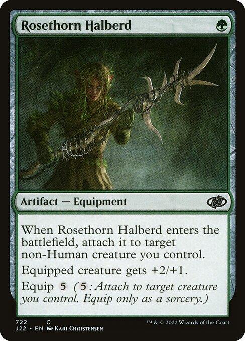 Rosethorn Halberd