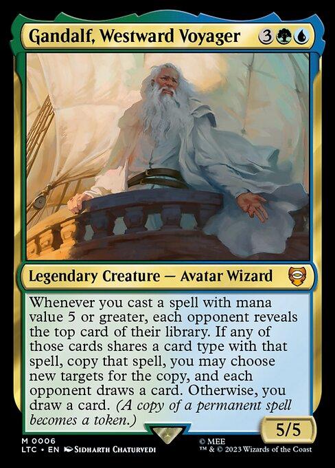 Gandalf, Westward Voyager