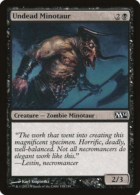 Undead Minotaur