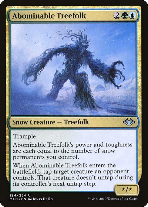 Abominable Treefolk