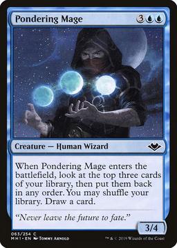 Pondering Mage