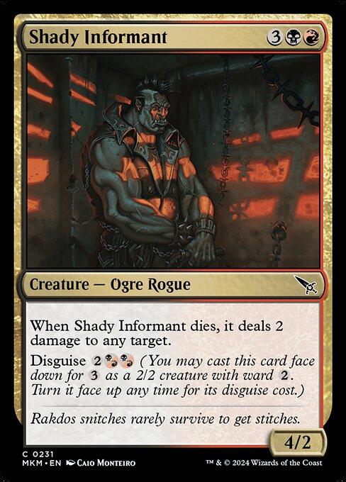 Shady Informant