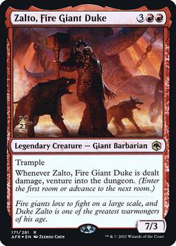 Zalto, Fire Giant Duke (V.1)