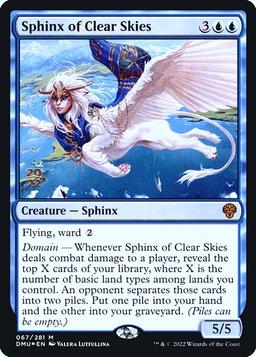 Sphinx of Clear Skies (V.1)