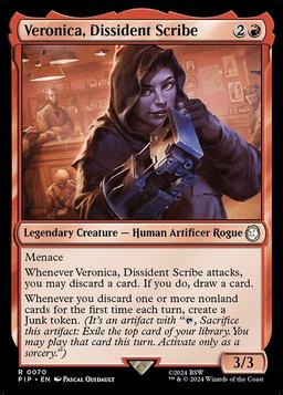 Veronica, Dissident Scribe