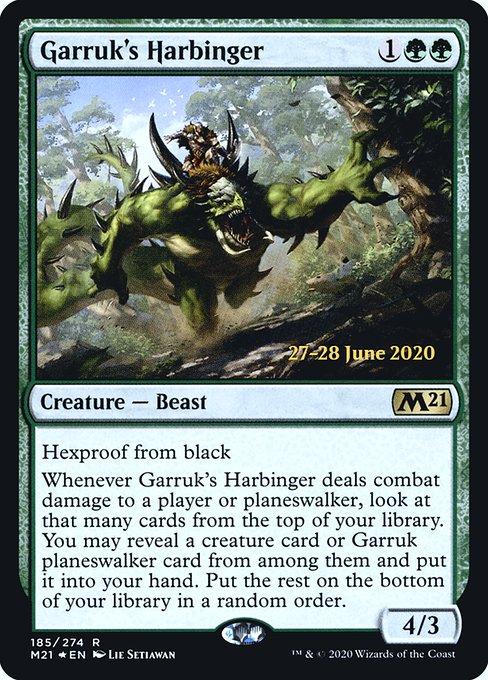 Garruk's Harbinger (V.2)