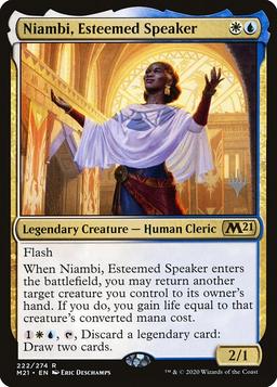 Niambi, Esteemed Speaker (V.1)