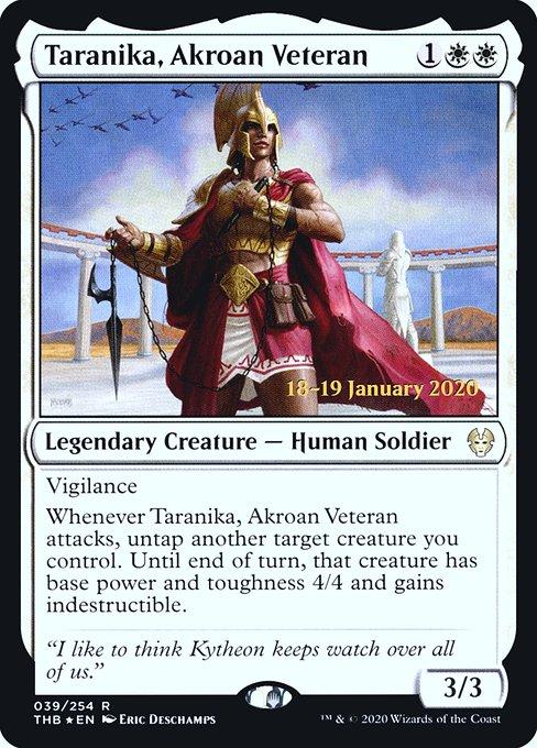 Taranika, Akroan Veteran (V.2)