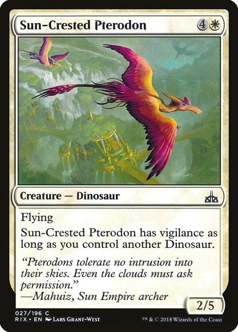 Sun-Crested Pterodon