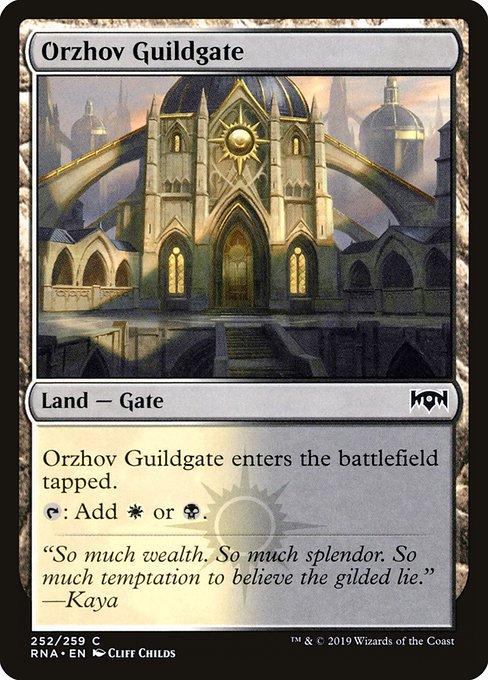 Orzhov Guildgate (V.1)