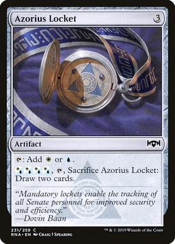 Azorius Locket