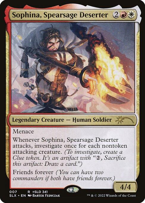 Sophina, Spearsage Deserter