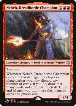 Neheb, Dreadhorde Champion