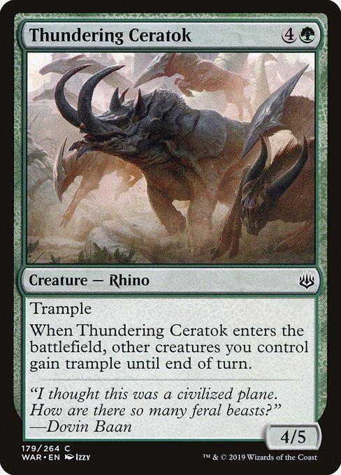 Thundering Ceratok