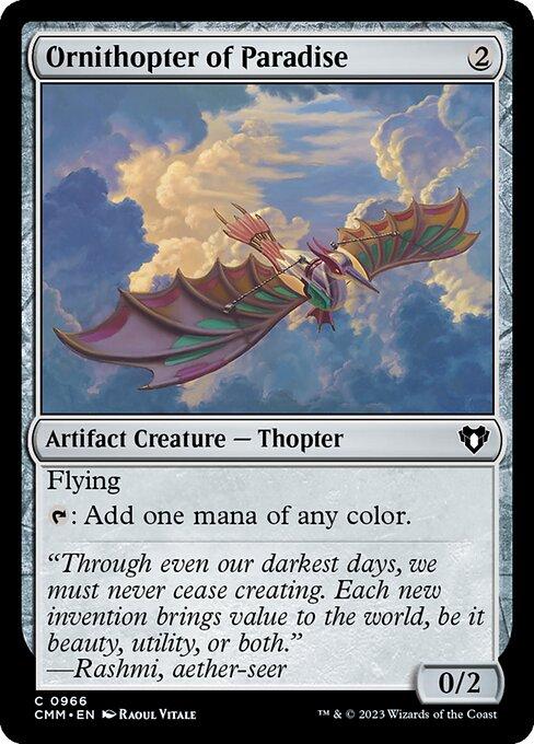 Ornithopter of Paradise